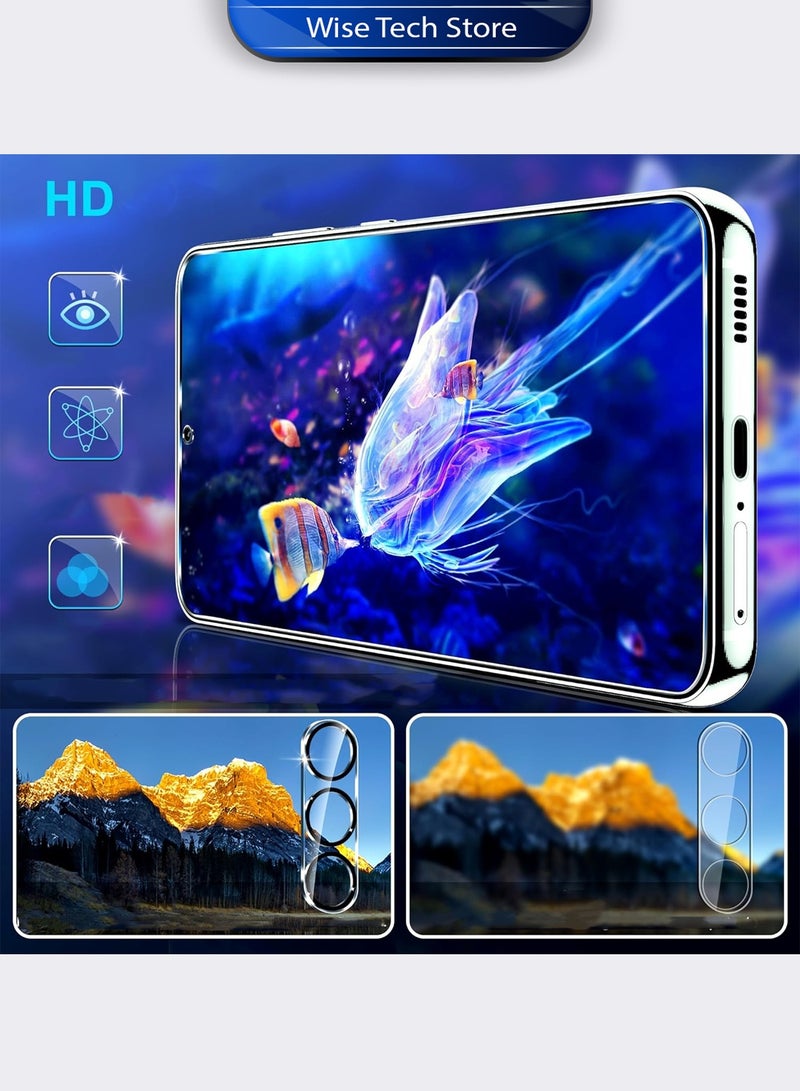 Wtech Samsung Galaxy S25 FE 5G 2025 Premium Camera Lens Film Protector Shield (MLHICR) - Clear - Image 2