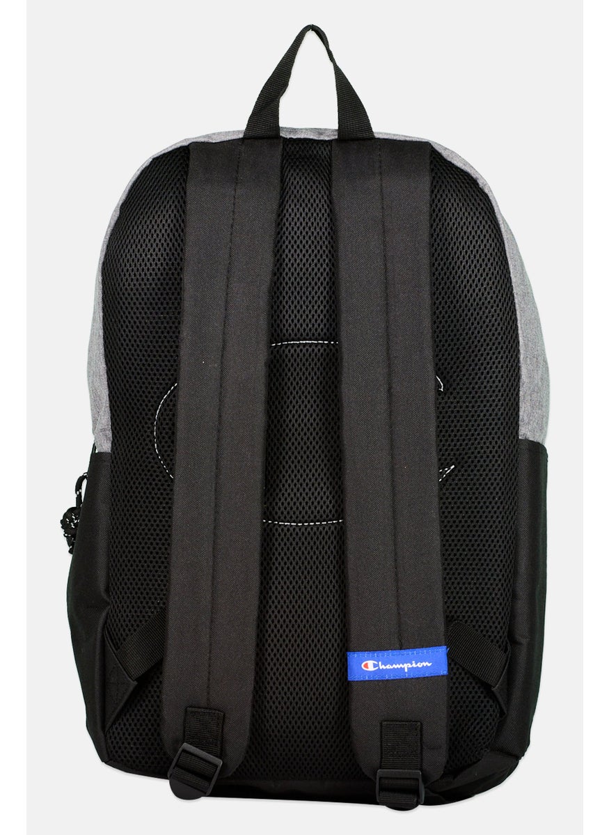 Champion - Men Brand Logo Backpack 43 L x 31 H x 12 W cm, Grey Combo - Image 1