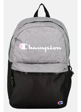 Men Brand Logo Backpack 43 L x 31 H x 12 W cm, Grey Combo