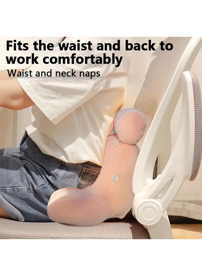 وسادة ديناصور للقراءة وسادة مسند للسرير قابلة للغسل مقاس متوسط 23.6 × 15.7 بوصة - Image 5