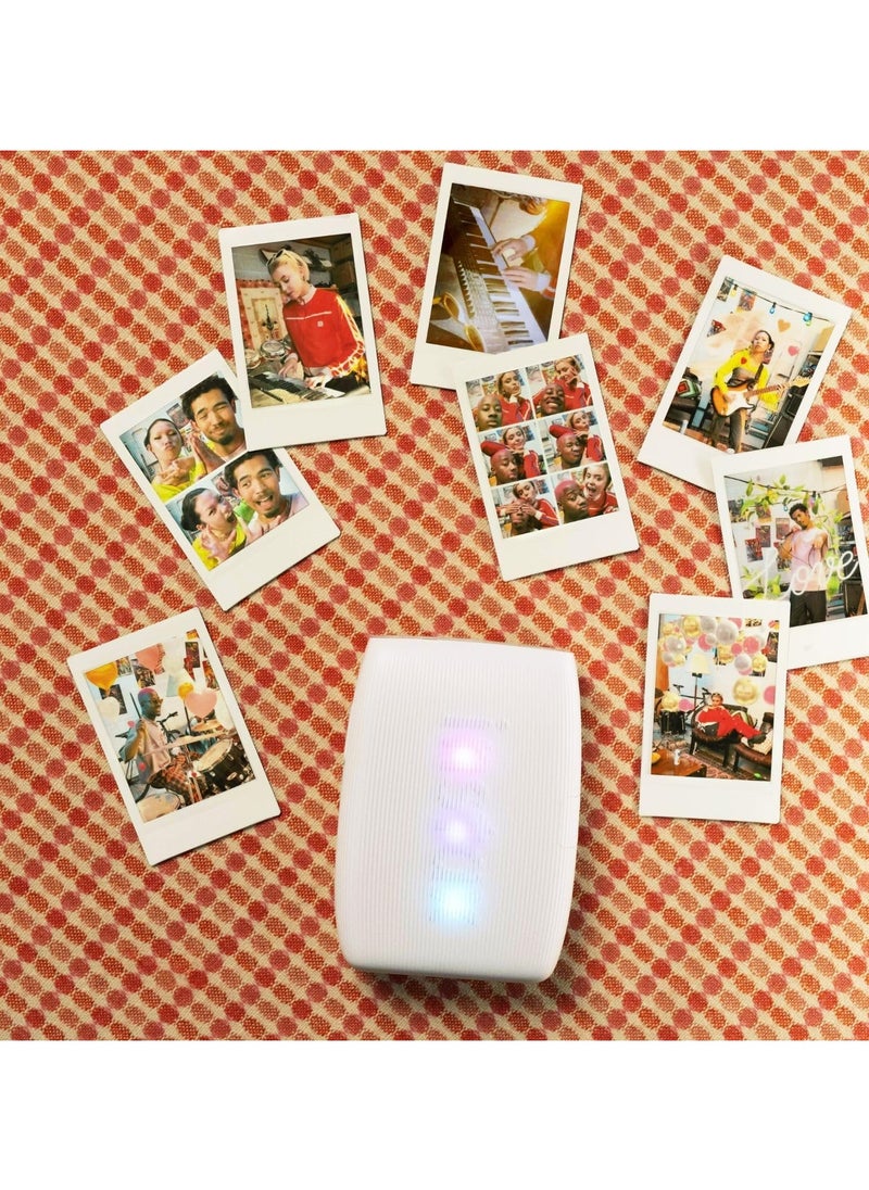 Instax instax mini LINK 3 smartphone photo printer, Clay White  - Image 3