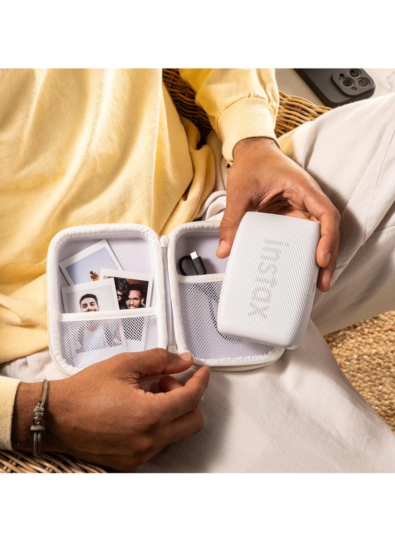 Instax instax mini LINK 3 smartphone photo printer, Clay White  - Image 4