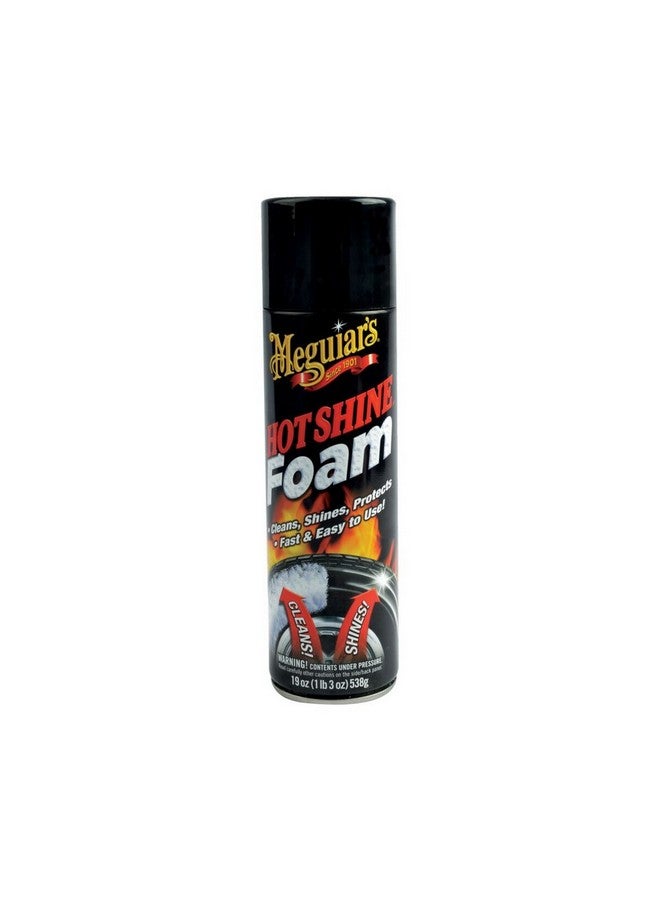 Meguiars Hot Shine Foam Tire Cleaner Spray 19 oz G13919 - Image 1