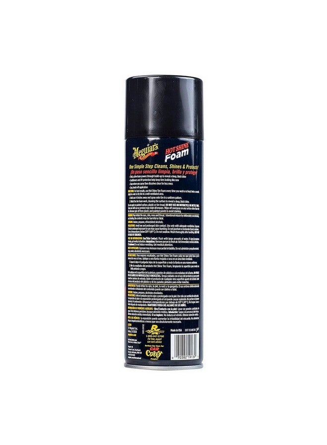 Meguiars Hot Shine Foam Tire Cleaner Spray 19 oz G13919 - Image 2