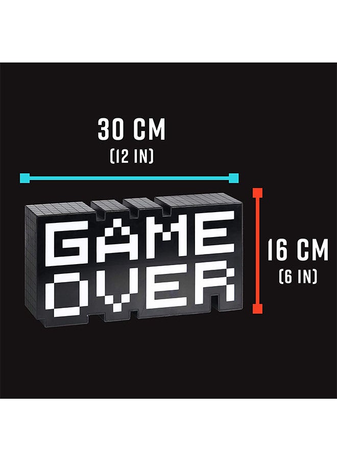 Game Over Video Game Icon Atmosphere LED Light