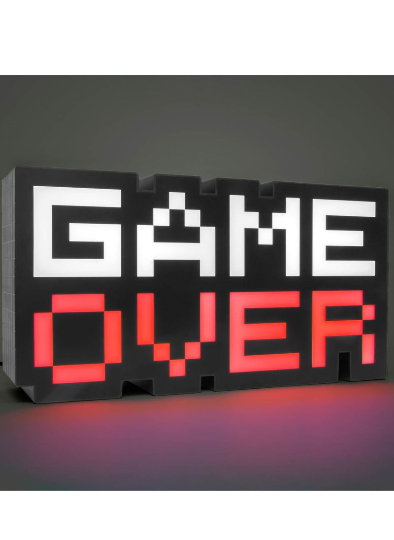 Game Over Video Game Icon Atmosphere LED Light