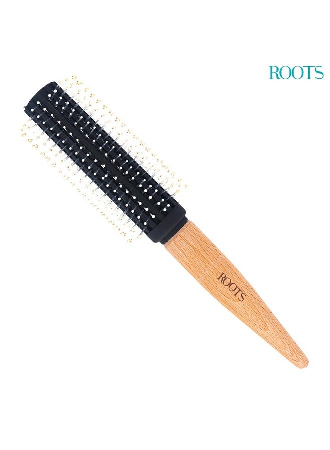 Roots - Roots Wooden Brushes Hair Brushes - For Men & Women - BWR13 - Image 1