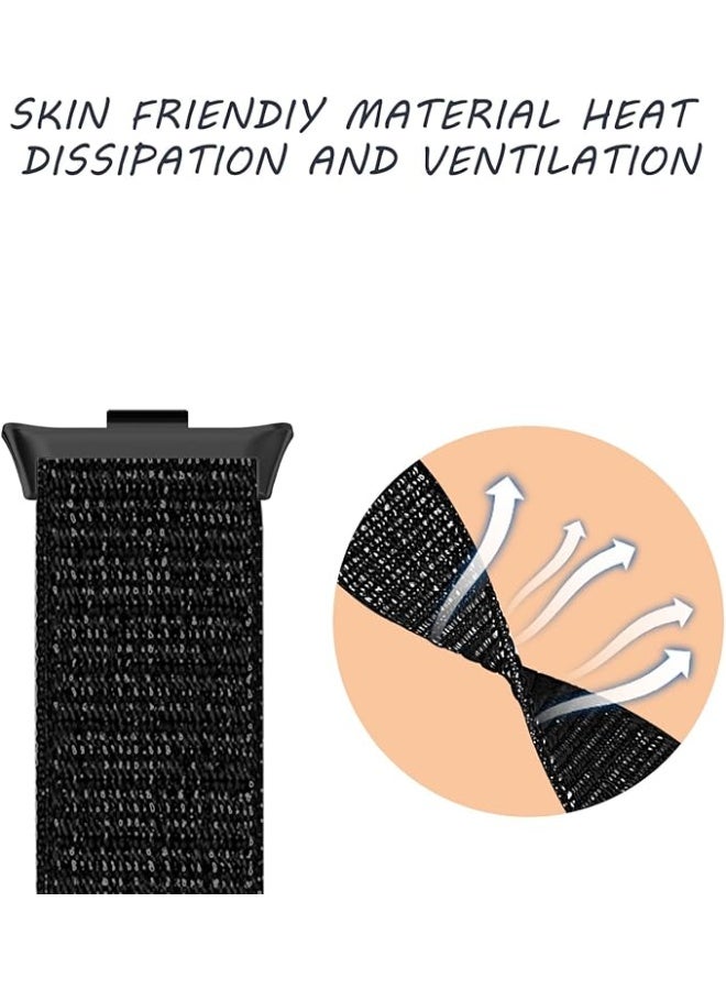 Nylon Strap Compatible with Redmi Watch 4, Redmi Watch 5, Xiaomi Smart Band 8 Pro, and Band 9 Pro, Adjustable Breathable Elastic Replacement Bracelet, Lightweight Sport Watchband for Men and Women - Image 5