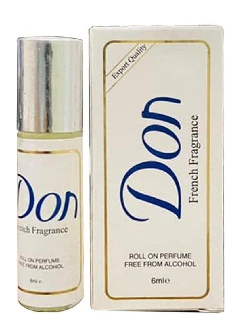 don French Fragrance Roll On Perfume 6 ML 12 Pcs  - Image 2