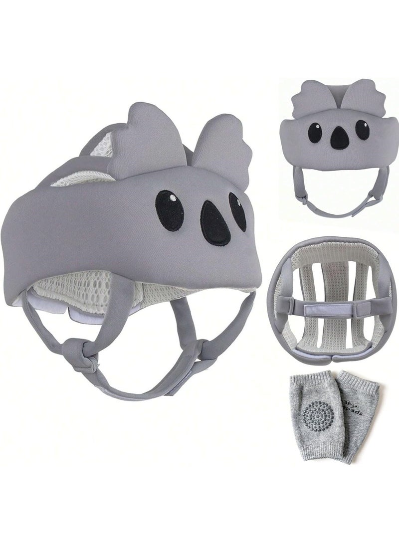 saykfoe Baby Head Protector with Knee Pads - Baby Helmet for Crawling Walking Running - No Bumps and Soft Cushion - Adjustable Safety Headguard - Toddler Helmets 6-12 Months 1-2 Years Old - Image 1