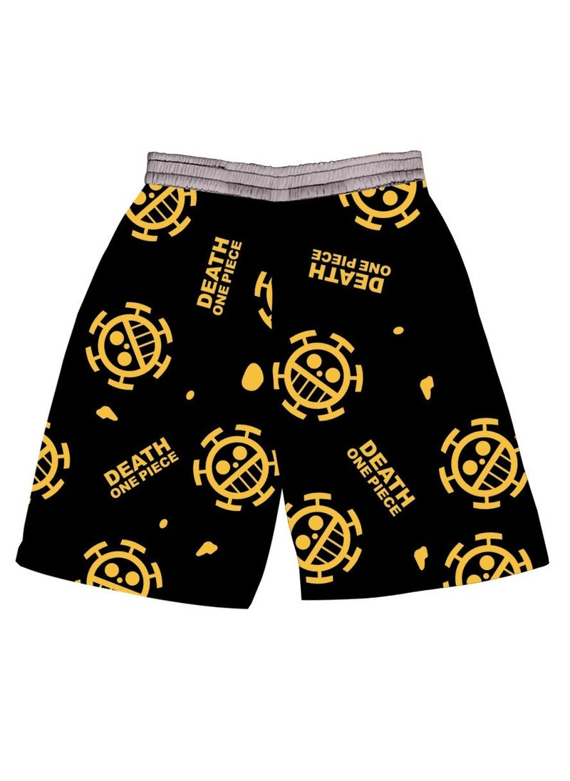 KUYING Summer One Piece Loose Home Five Guarter Shorts  - Image 1