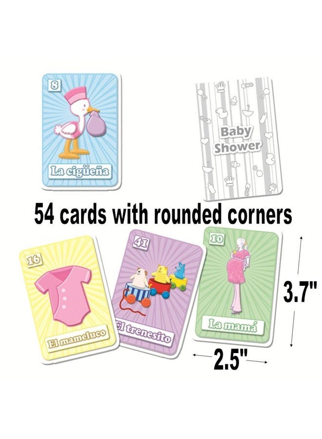 More Fiesta Baby Shower Loteria Bingo in Spanish, for 30 Players - Image 3