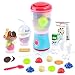 PLAY Smoothie Maker Toy Blender Set 27 Pcs Pretend Play Kitchen Appliance for Kids with Realistic Action Light and Sound Play Toy Food Fruits and Cookies Toy Mixer Birthday Gift for Kids Ages 3 - Image 3