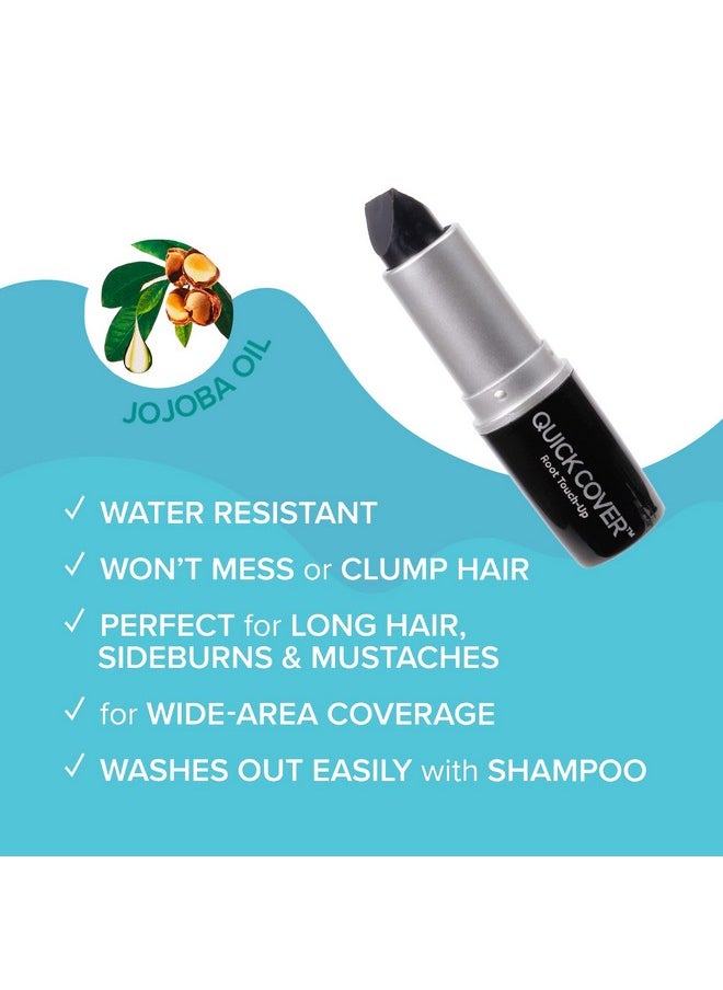 ريد باي كيس قلم KISS Quick Cover Gray Hair Touch Up Stick (أسود)  - Image 4