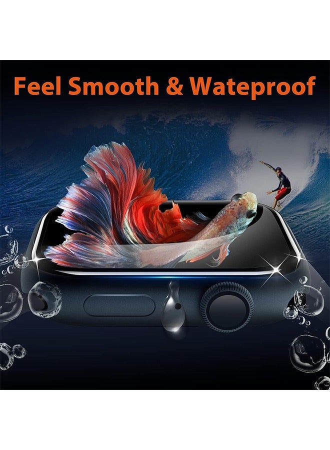 X-level Apple Watch Series 10 42 mm Screen Protector, Full Coverage Waterproof HD Clear Anti-Scratch  Soft Film for iWatch Accessories  Easy Installation  - Image 5
