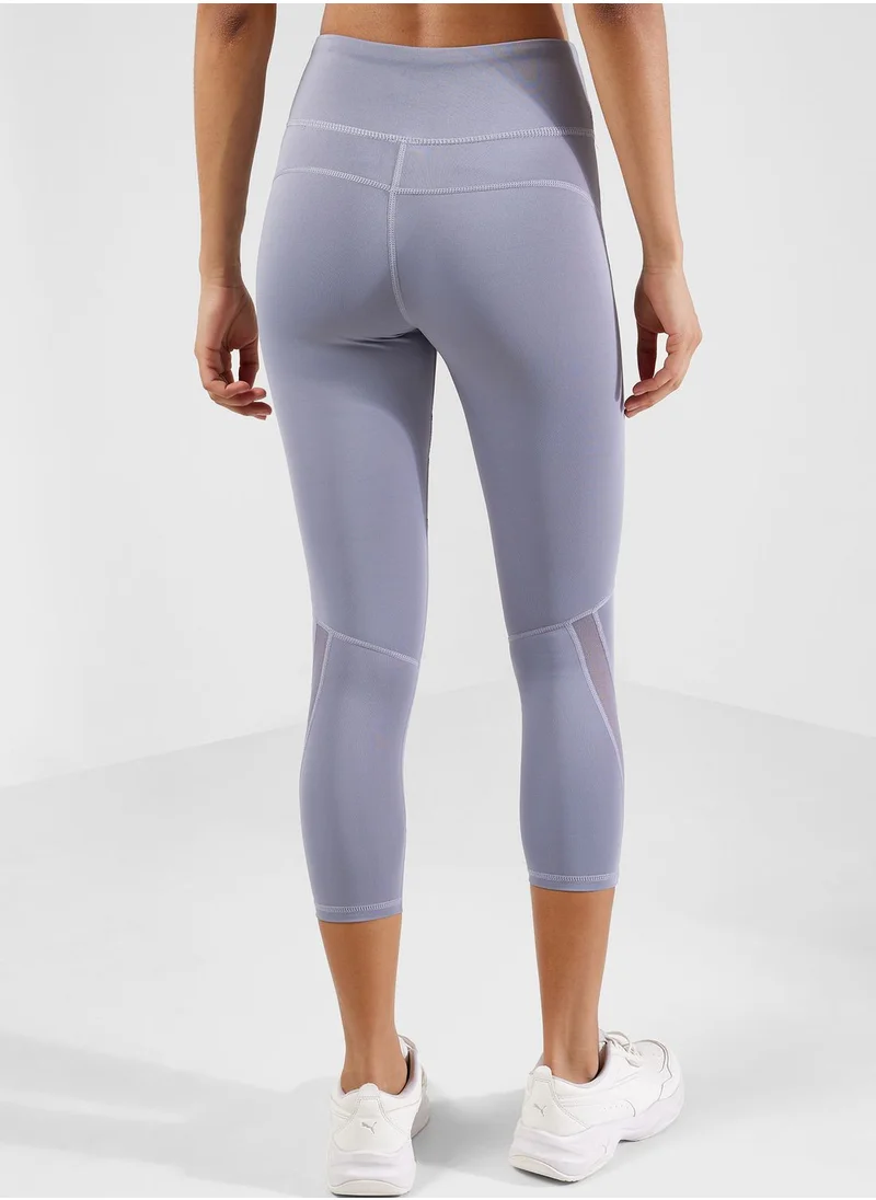 FRWD Mesh Detail High Waist Leggings