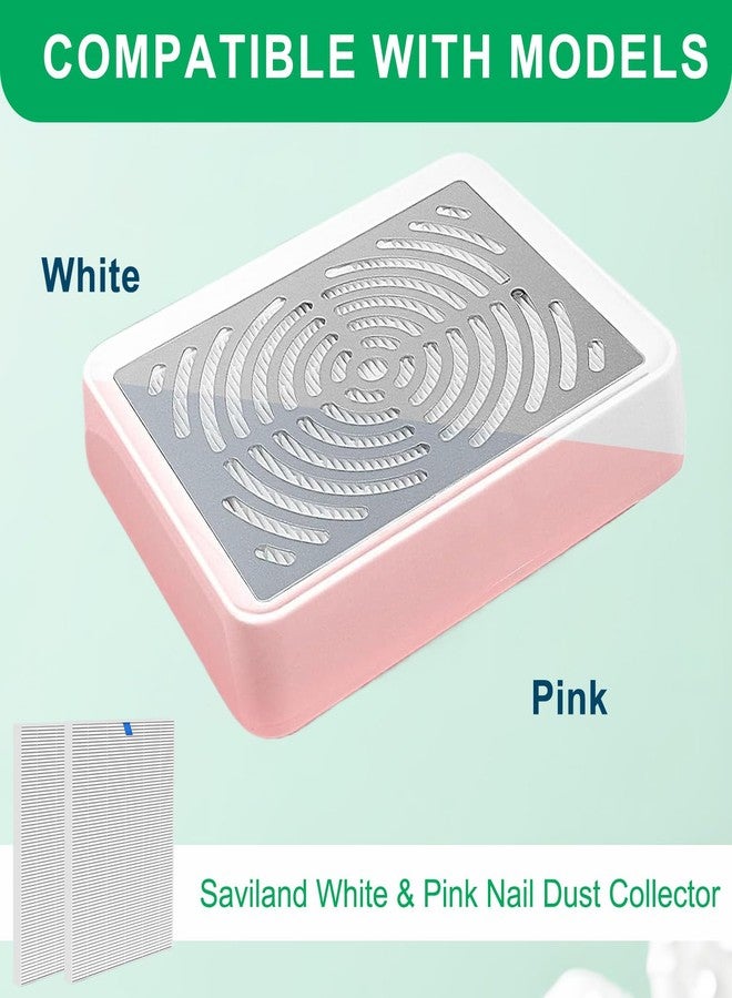 Slirceods Air Filter Replacement Compatible with saviland Nail Dust Collector Filter,4Pack - Image 2