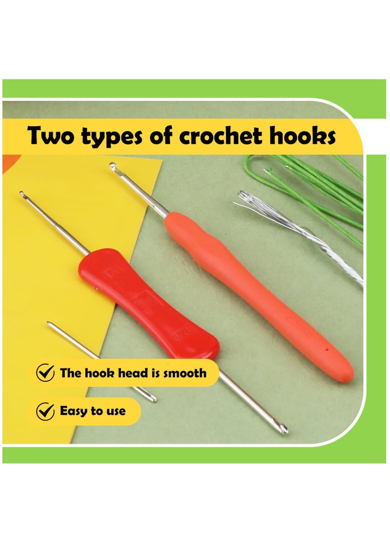 Crochet Kits for Beginners Adults, Beginners Crochet Kit, Beginner Knitting Kit with Potted Animals, Crochet Hooks, Yarn, Step-by-Step Instructions Video, Crochet Set for Beginners Adults, Panda