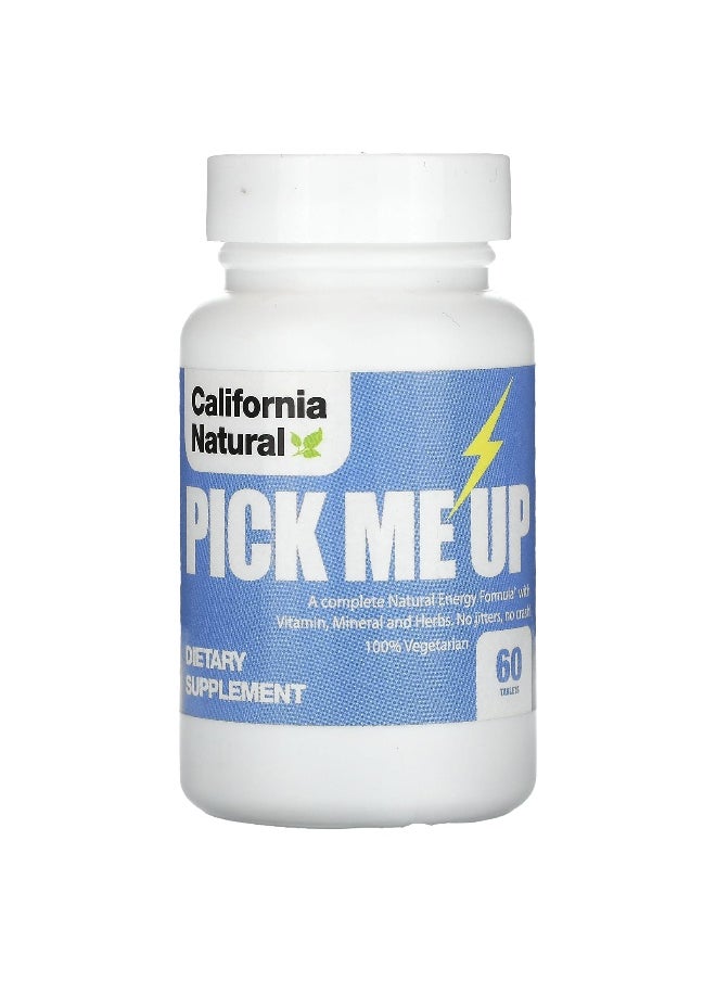 California Natural California Natural, Pick Me Up, 60 Tablets  - Image 1