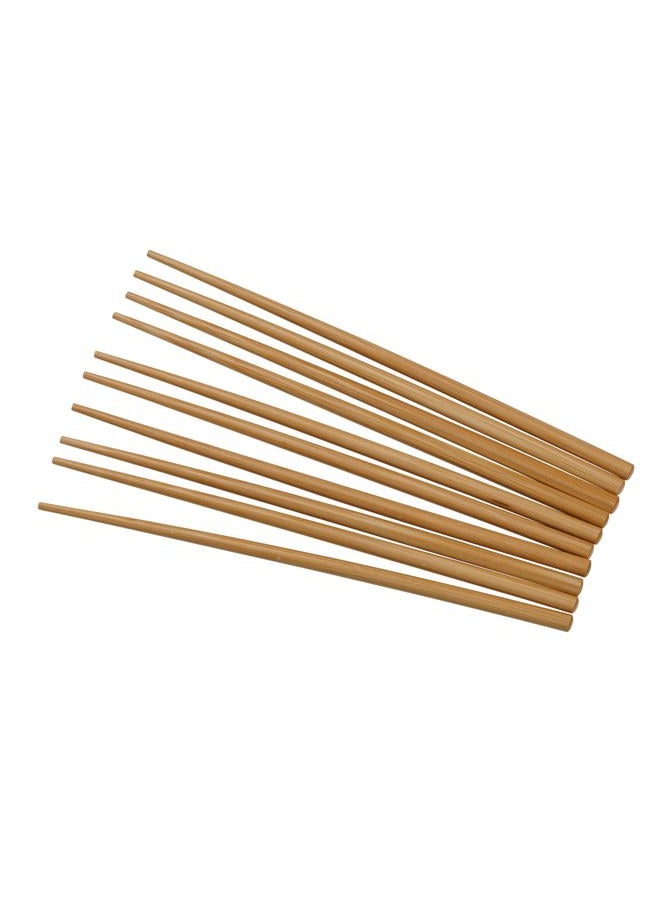 Joyce Chen , Burnished Bamboo Chopsticks, 9-Inch, 5-Pair - Image 1