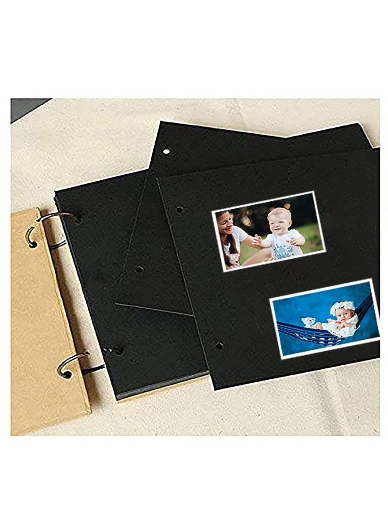 Generic SHIVNAMI ENTERPRISES Natural Wood Elegance Handcrafted Wooden Photo Album for Treasured Memories 389  - Image 2