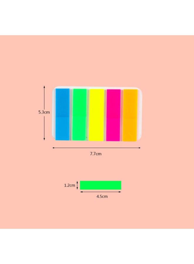 HELPS Morandi Color Wind Sticky Notes Pet Small Fresh Classified Label Stickers Notes - Image 1