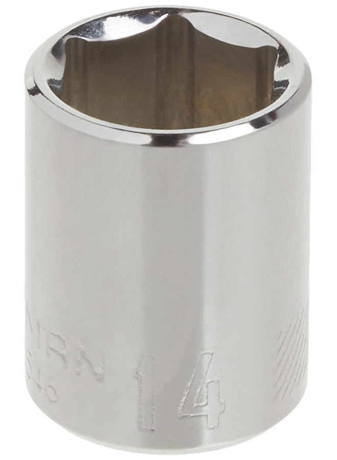 CRAFTSMAN Shallow Socket, Metric, 3/8-Inch Drive, 14mm, 6-Point (CMMT43546) - Image 1