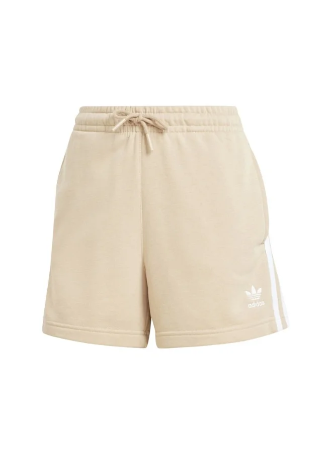 اديداس adidas 3 S SHORT FT Beige Originals Women SHORTS