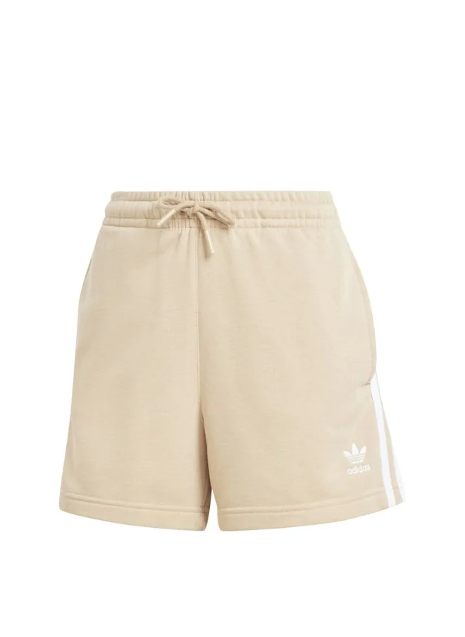 اديداس adidas 3 S SHORT FT Beige Originals Women SHORTS