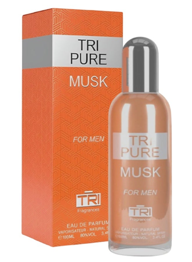 تي أر آي 10 قطع عطر المسك النقي للرجال 100 مل - Image 2