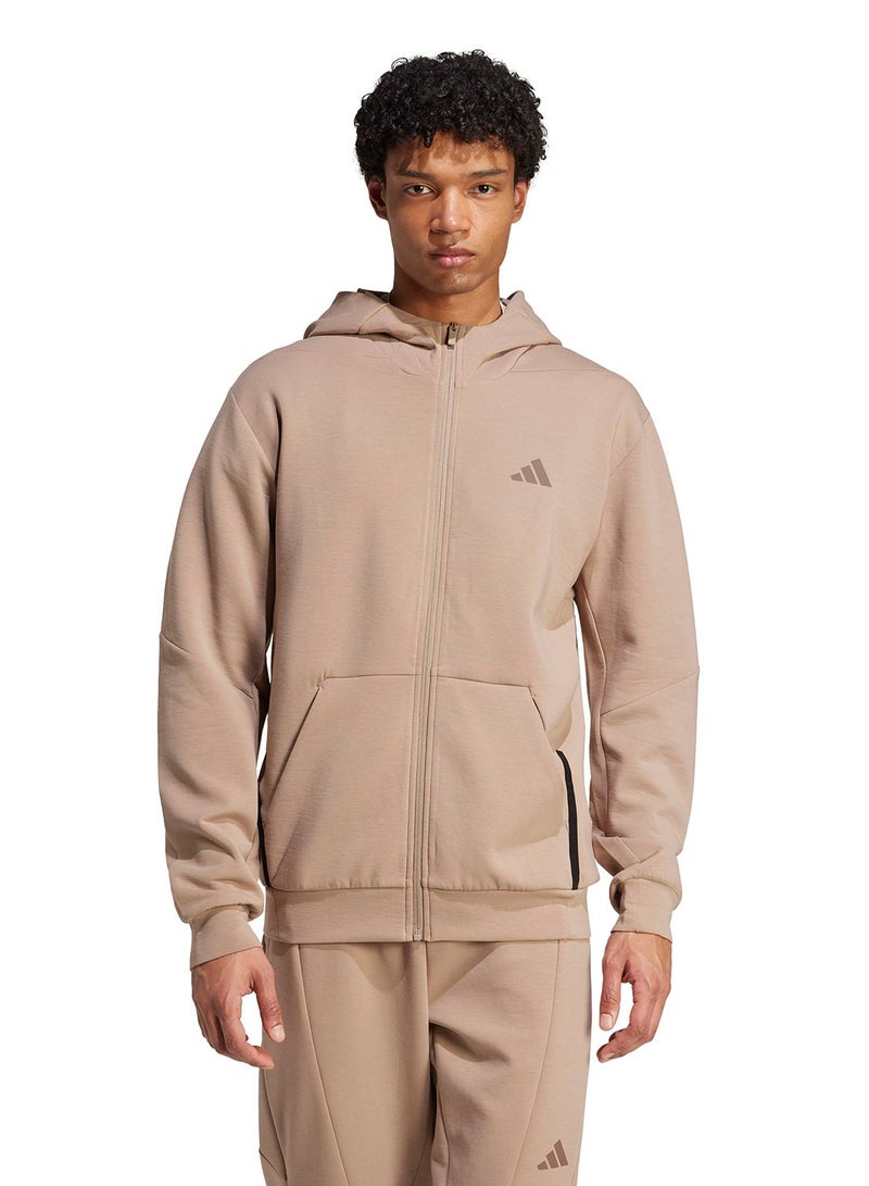 Adidas Designed For Training Track Jacket - Image 1