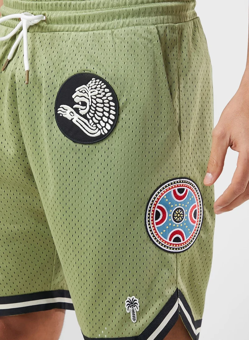 Grimey The Clout Basket Shorts