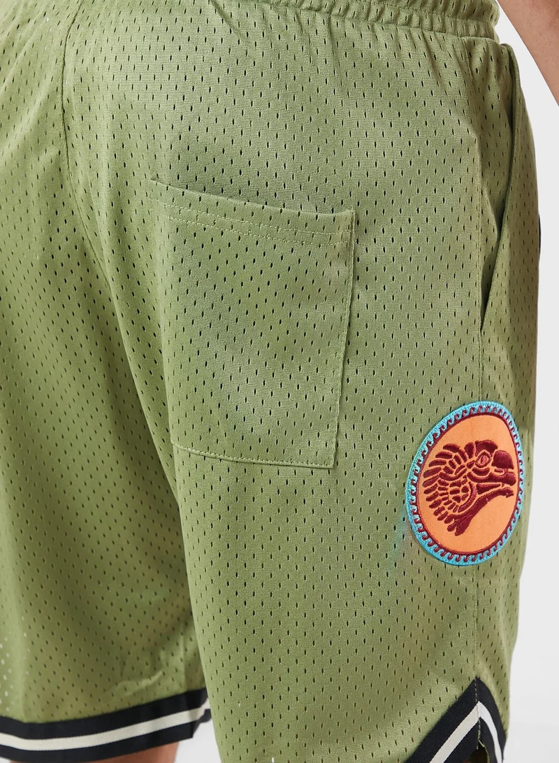Grimey The Clout Basket Shorts