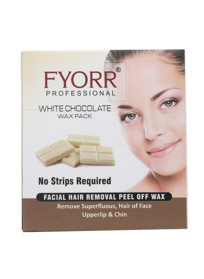 FYORR Facial Katori Peel-Off Wax Combo Of 3, White Chocolate - For Women - 80 Gm Each - Image 3