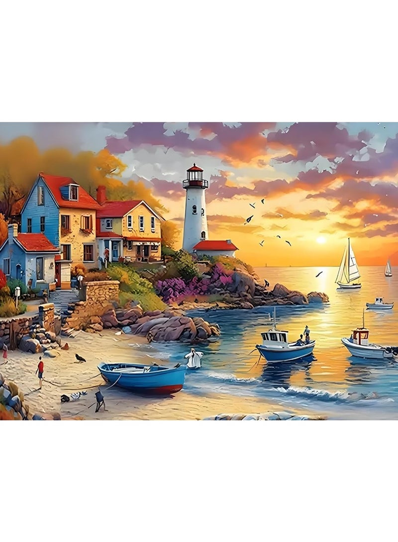 1000-Piece Jigsaw Puzzle for Adults & Kids - Colorful Educational & Decorative Puzzle, Large Puzzle for Family Entertainment and Wall Art - Image 1