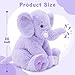MorisMos Large Elephant Stuffed Animal 196inch Soft Stuffed Elephant Plush Companion Gifts for Girls Boys Purple - Image 2