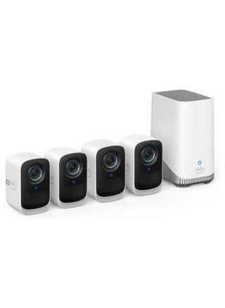 eufy security eufyCam 3C 4-Cam Kit, Security Camera Outdoor Wireless, 4K Camera, Expandable Local Storage up to 16TB, Face Recognition AI, Spotlight, Color Night Vision, No Monthly Fee - pzsku/Z212C65289081C96858EDZ/45/_/1713445146/5d1dacfa-339e-4b31-a38b-8dab6ef573a1