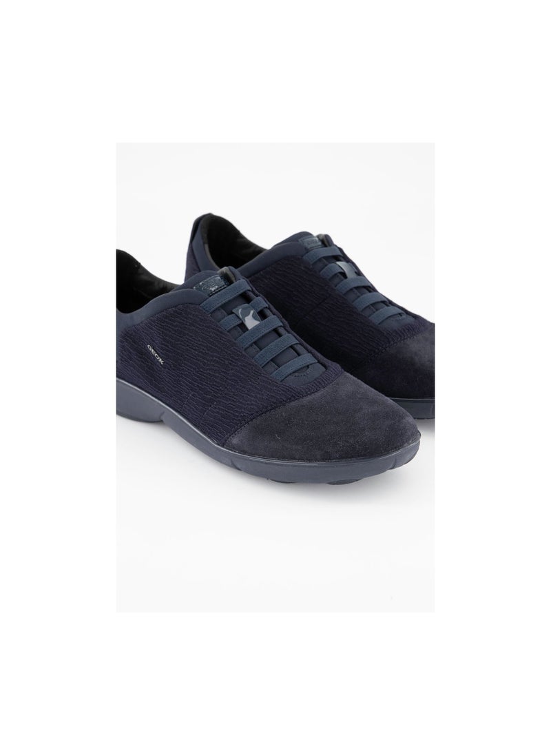 GEOX - Women D Nebula Casual Shoes, Navy Blue - Image 1