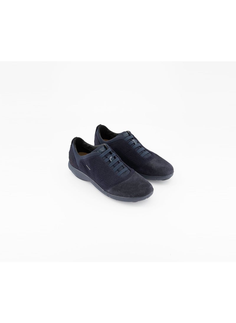 GEOX - Women D Nebula Casual Shoes, Navy Blue - Image 1