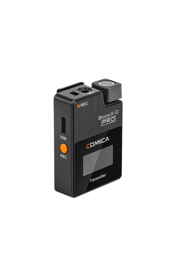 COMICA Comica Audio BoomX-D PRO D2 Ultracompact 2-Person Digital Wireless Microphone  - Image 3