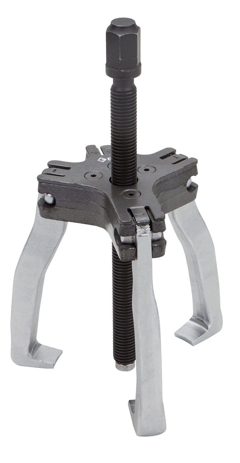 GROZ Ratcheting Gear Puller with Quick Changing Mechanism| Ideal for Pulling out Gears, Pulleys, Flywheels, Shafts etc.| Reversible Jaws| Rust & Wear Resistant| Safe Working Load: 5 Ton| BPL/RT/5T - Image 1