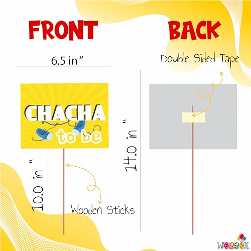 Wobbox Baby Shower Decoration Items| Baby Shower Ceremony Photo Booth Props for Photoshoot, Baby Shower Banner& Mom to Be Sash, Godh Bharai Ceremony Decoration Kit-(FP1936) - Image 3