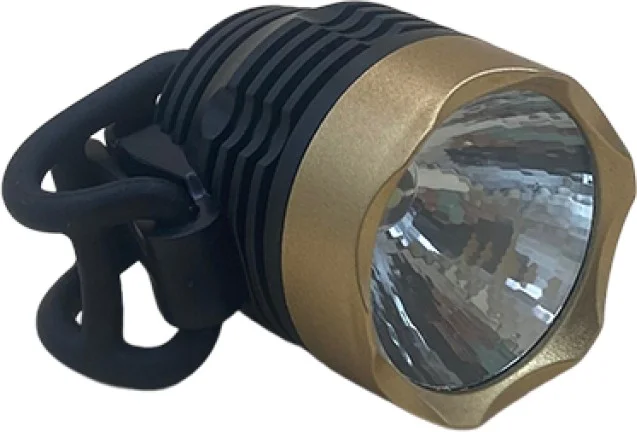 Knitex KTX-1038 3-Function Bicycle Flashlight - Black Gold-50