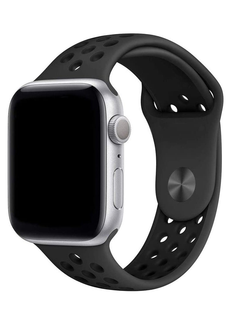 GULFLINK Silicone Watch Band 220mm Length for Apple iWatch 42/44/45 mm  - Image 1