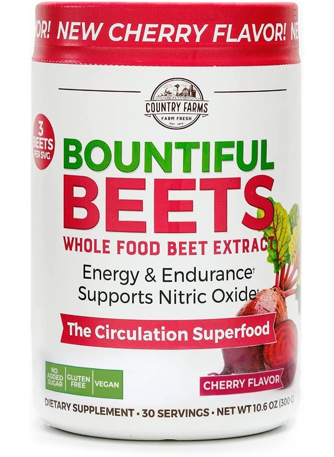 COUNTRY FARMS - Country Farms Bountiful Beets The Circulation Superfood Delicious Natural Flavor Supplement, 300g - Image 1