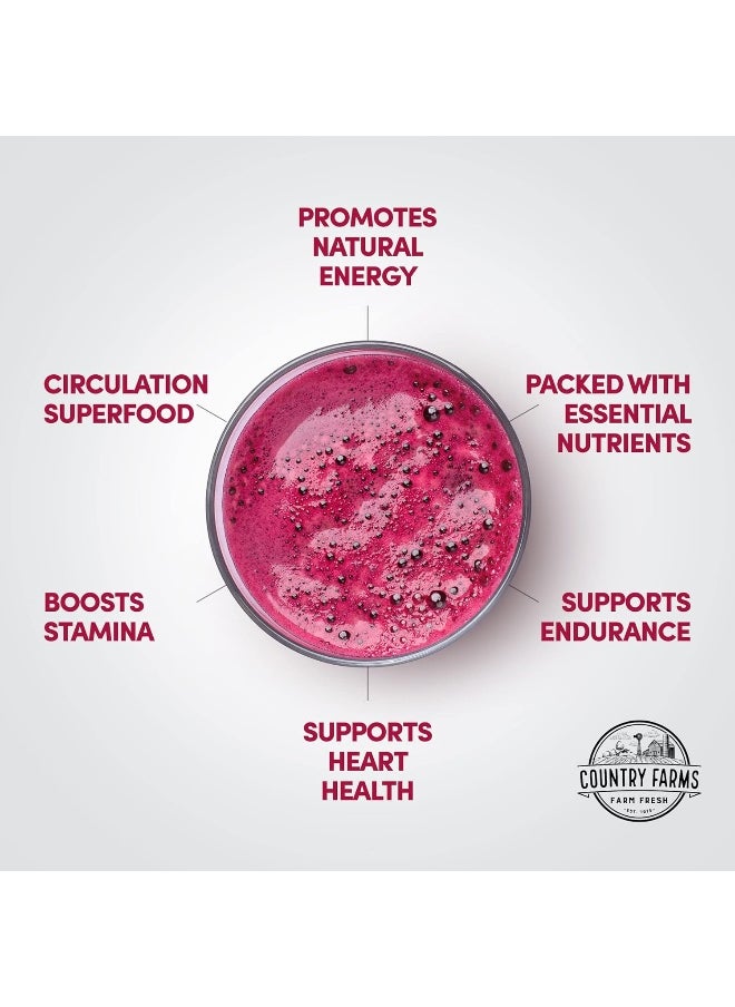COUNTRY FARMS - Country Farms Bountiful Beets The Circulation Superfood Delicious Natural Flavor Supplement, 300g - Image 1