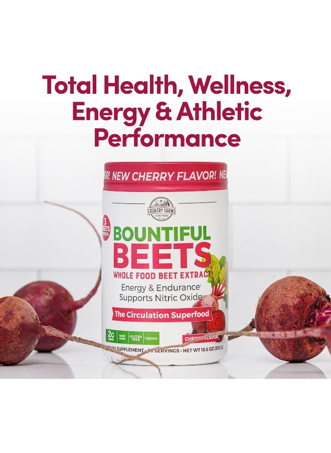 COUNTRY FARMS - Country Farms Bountiful Beets The Circulation Superfood Delicious Natural Flavor Supplement, 300g - Image 1