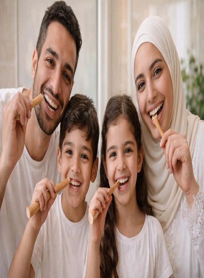 BOHEM'S أعواد مسواك بوهيم للأسنان، فرشاة أسنان طبيعية تقليدية، عصا تنظيف الأسنان، فرشاة أسنان أفريقية (2) - Image 4
