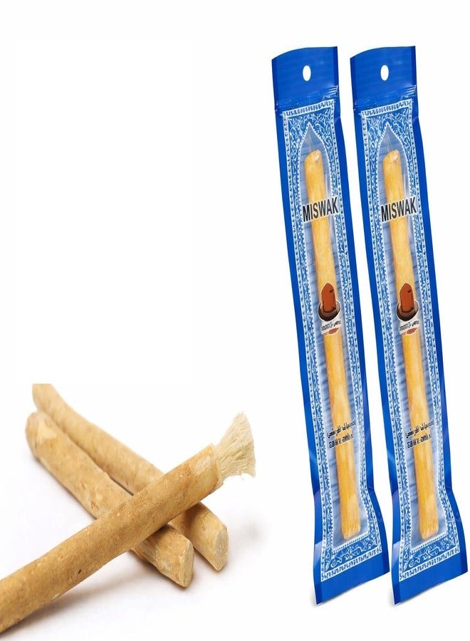 BOHEM'S أعواد مسواك بوهيم للأسنان، فرشاة أسنان طبيعية تقليدية، عصا تنظيف الأسنان، فرشاة أسنان أفريقية (2) - Image 1