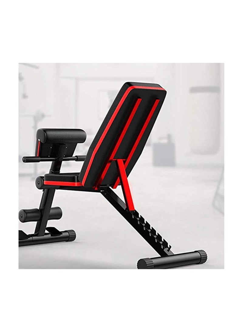 H PRO Adjustable Incline Decline Weight Bench | Foldable Multi-Functional Gym Bench for Home Workout | Sit-Up and Strength Training Bench - Image 2